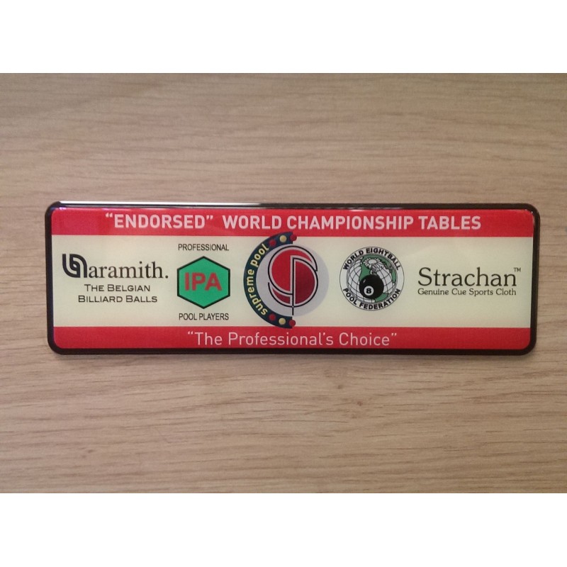 Supreme Winner Pool Table Oak